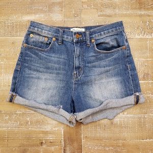 Madewell Midi Denim Shorts